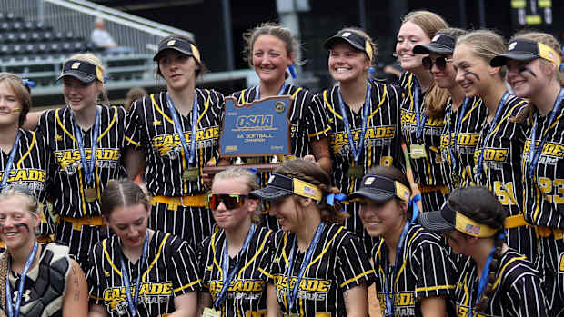 Cascade Marist Catholic 4A softball final Dan Brood 51